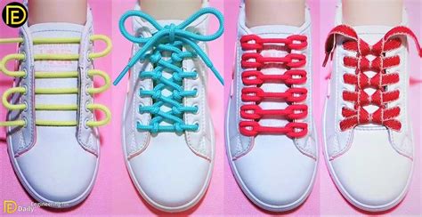 how to lace up shoes|different ways to thread shoelaces.